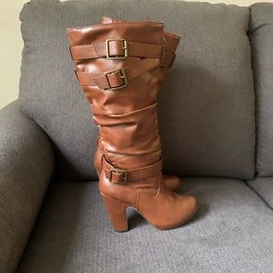 Brown Slouchy Women’s Boots
